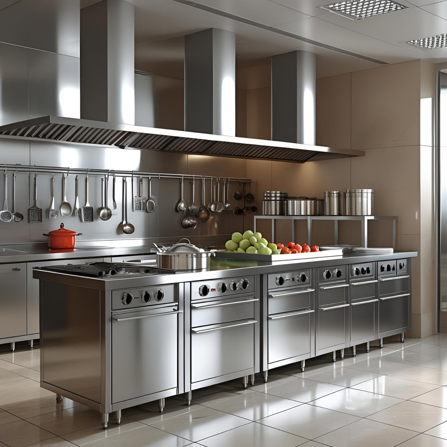 Commercial Kitchen Equipment in Abu Dhabi – Stainless Steel Solutions for Restaurants
