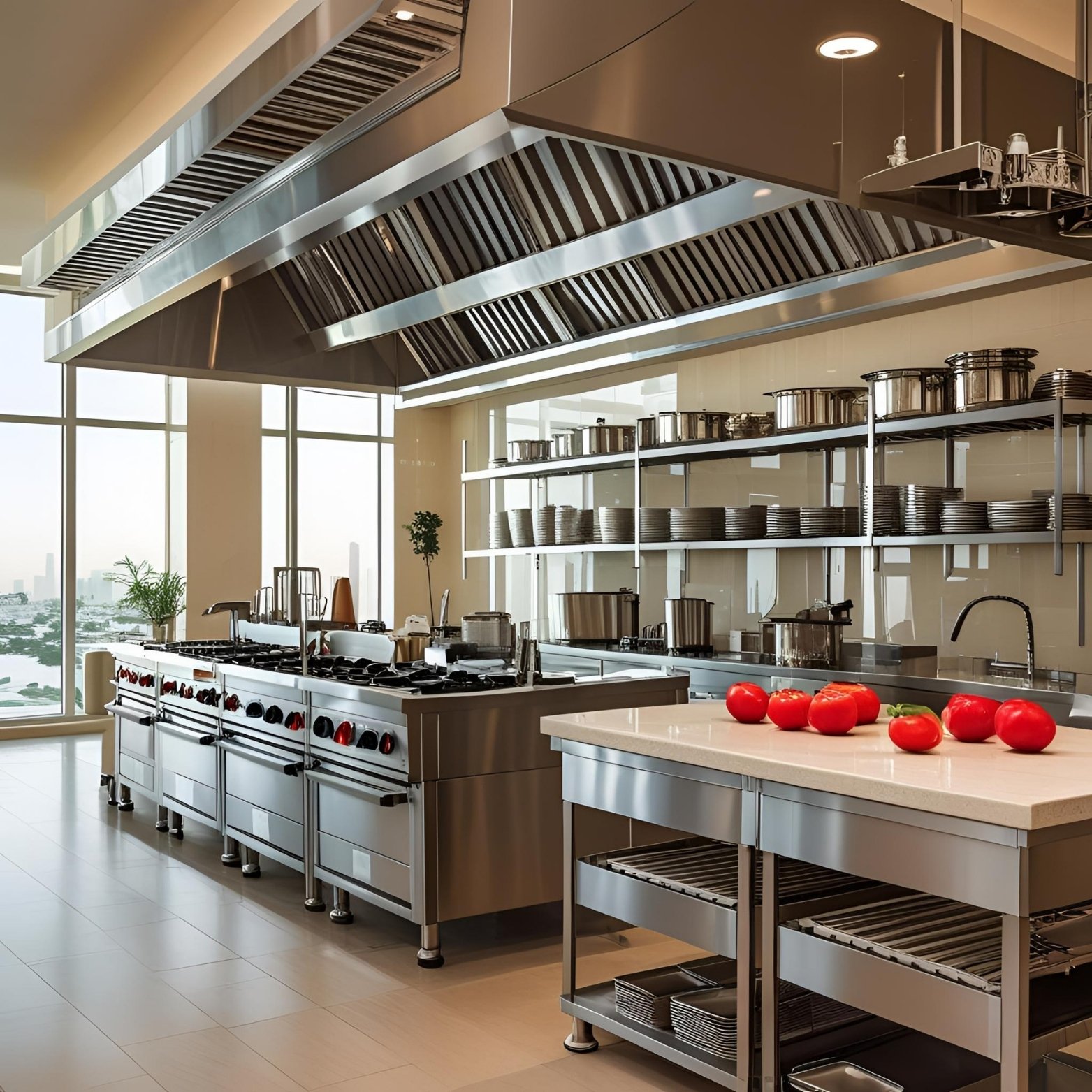 Ajman commercial kitchen layout
