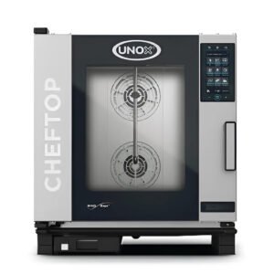 Gas Commercial Countertop Combi Oven – 7 GN Trays